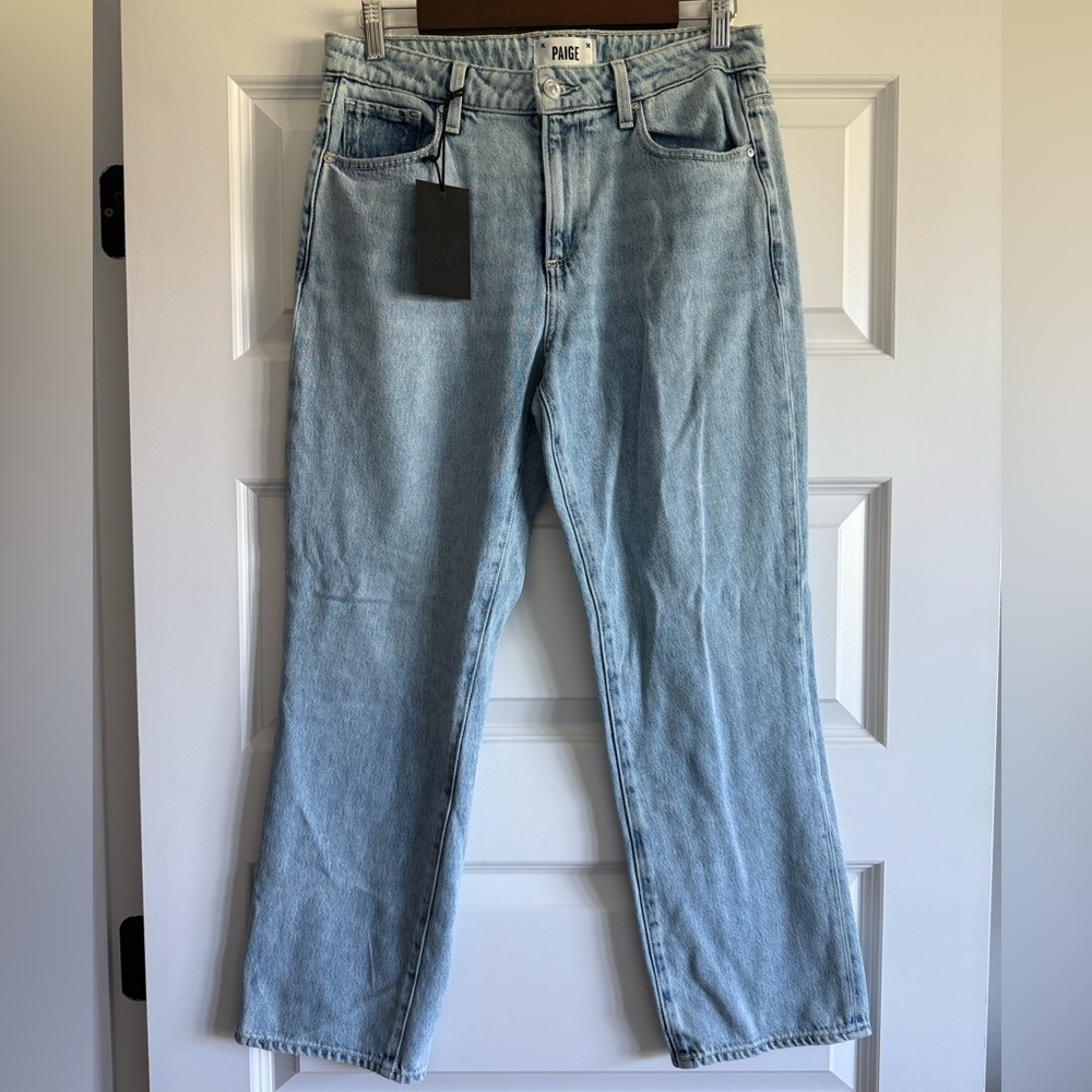 NWT Paige Noella Relaxed Straight Leg Jeans